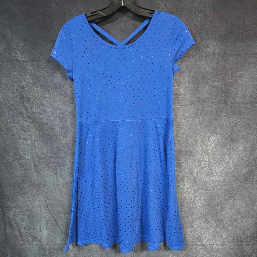 Authentic American Heritage Royal Blue Mini Dress